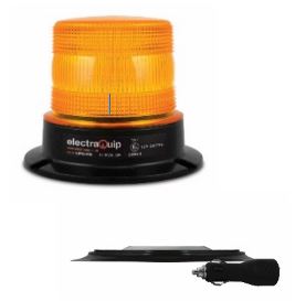 LED Autolamp R65 Warning Beacons with Alloy Base