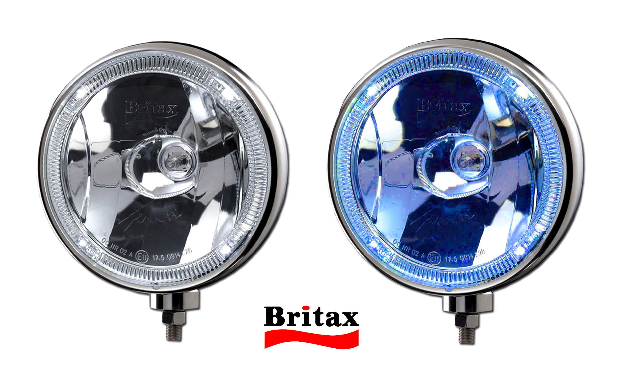 Britax 8" halogen/LED stainless driving lamp L28