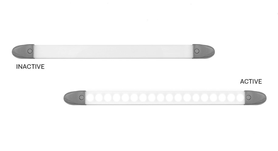 LED Autolamps 24 Series Interior Strip Lamps