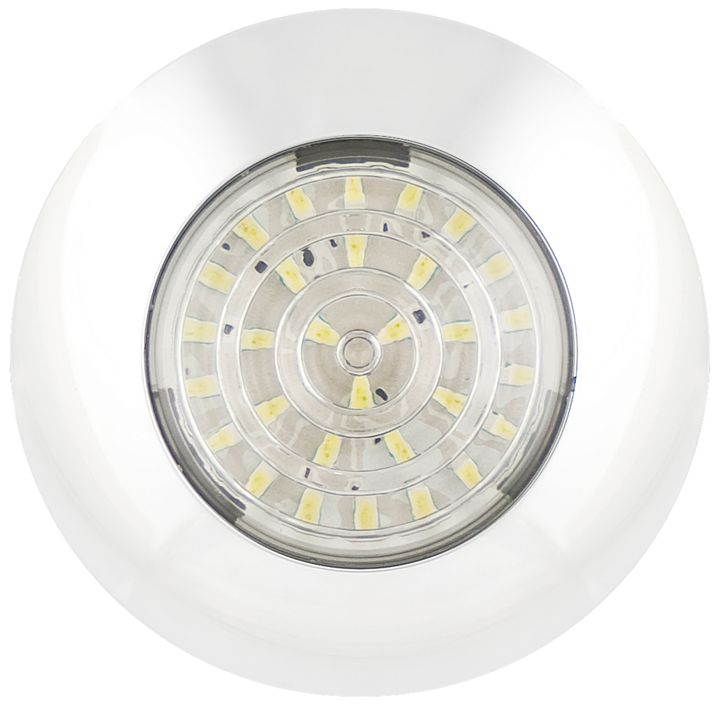 LED Autolamps Round Interior Lamps 75mm 7524 &7530 Series