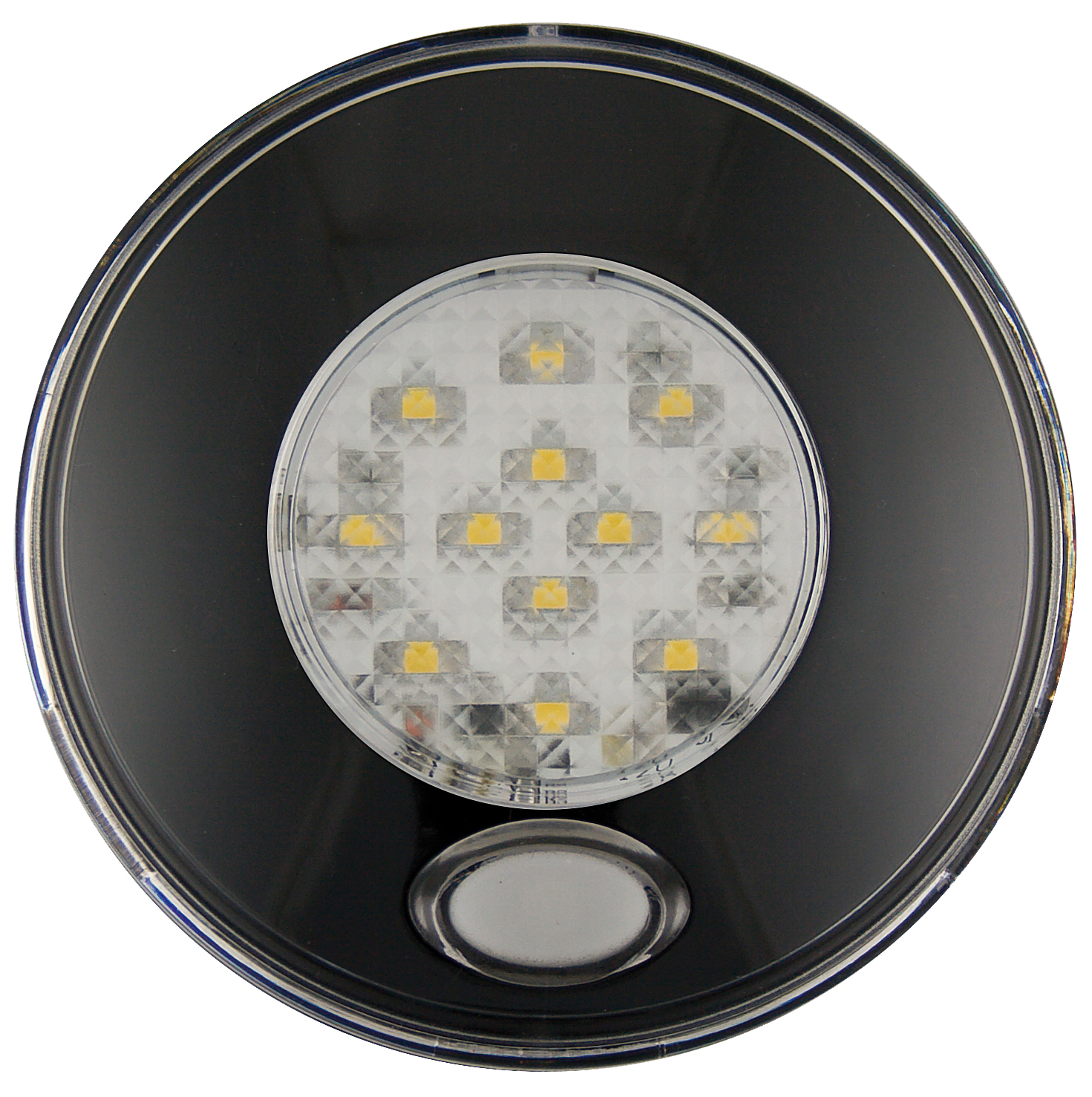 LED Autolamps Round Interior Lamps 79mm with Switch
