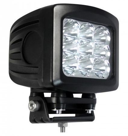 LED Autolamps Heavy-Duty Square Flood Lamp 9 X 10W LEDs