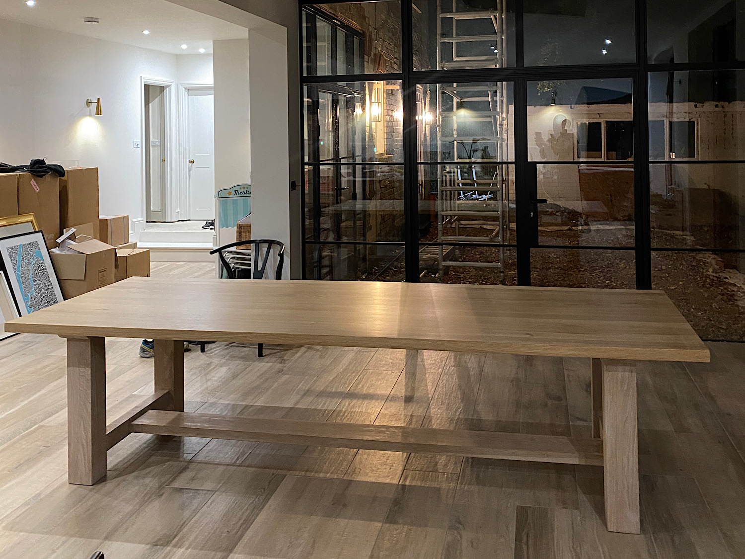 Light Oak Dining Table | Statement Dining Table | Tom Marsh