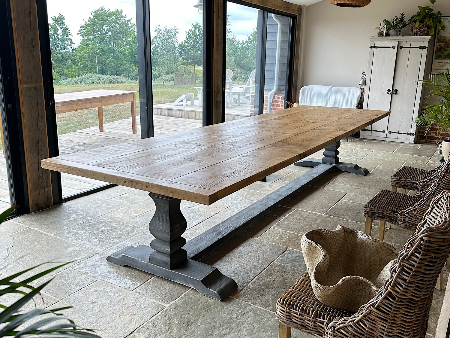 Ibiza Pedestal Dining Table | Tom Marsh