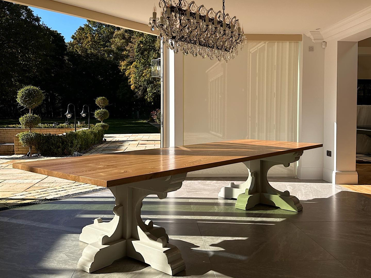 An absolutely stunning dining table