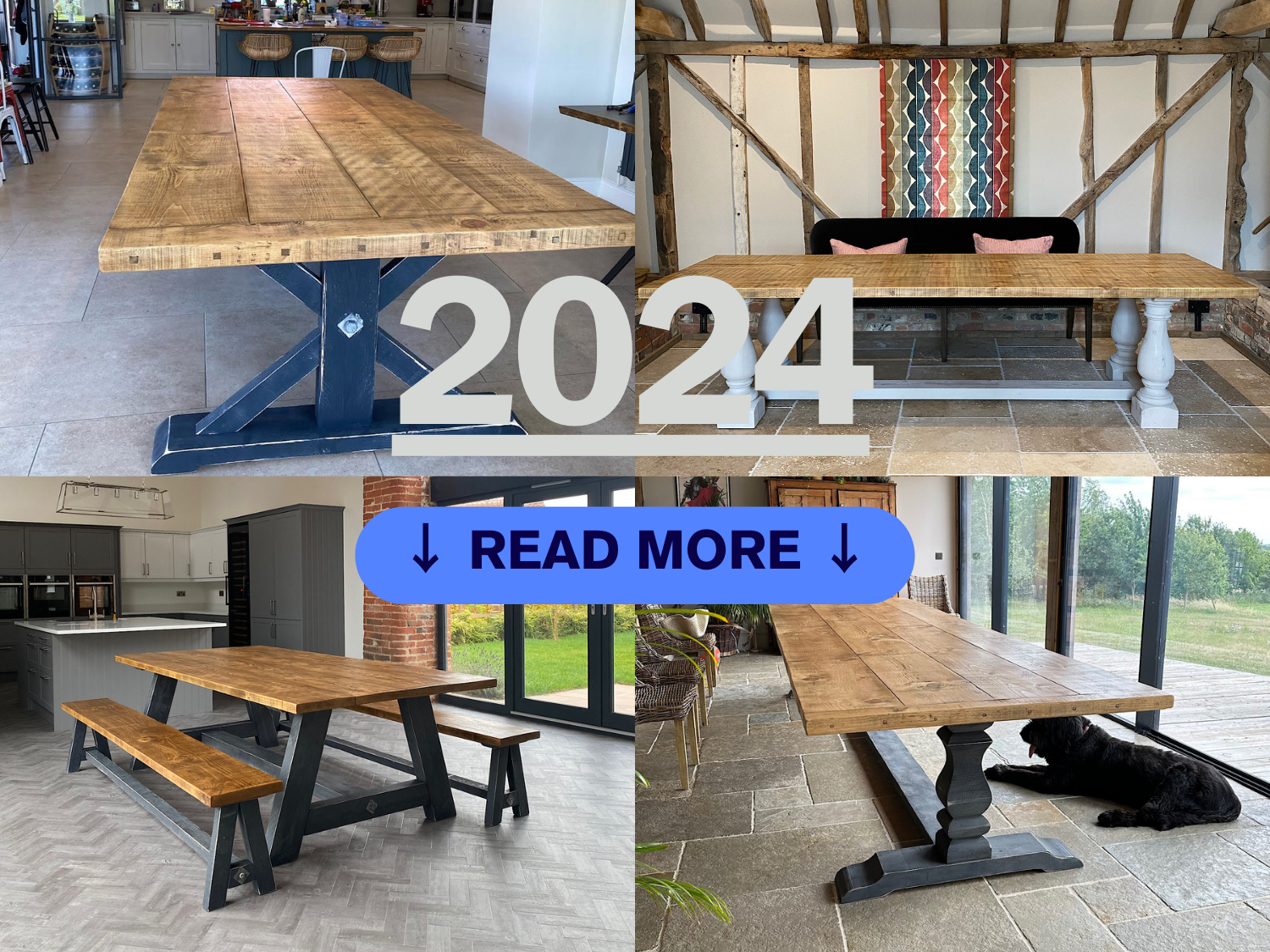 The Hottest Dining Table Trends in 2024