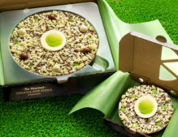 Tennis Chocolate Pizzas