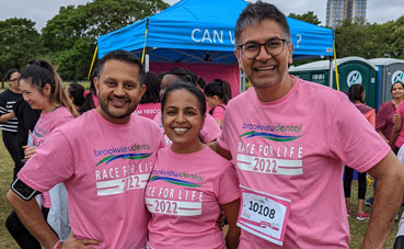 Race for Life | Pure Dental Studio Team in pink