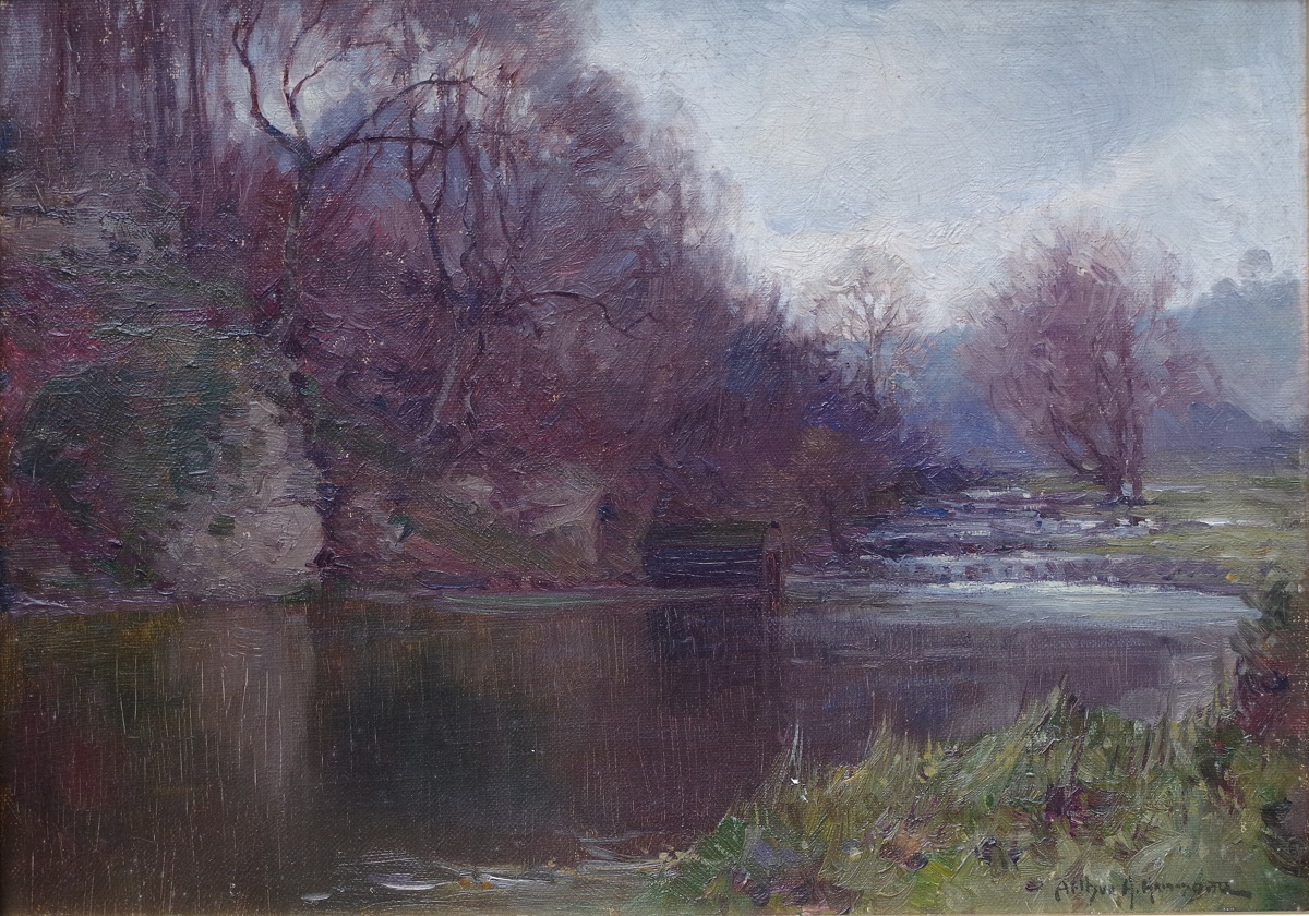Evening in Spring – Lathkil Dale, Derbyshire 1908