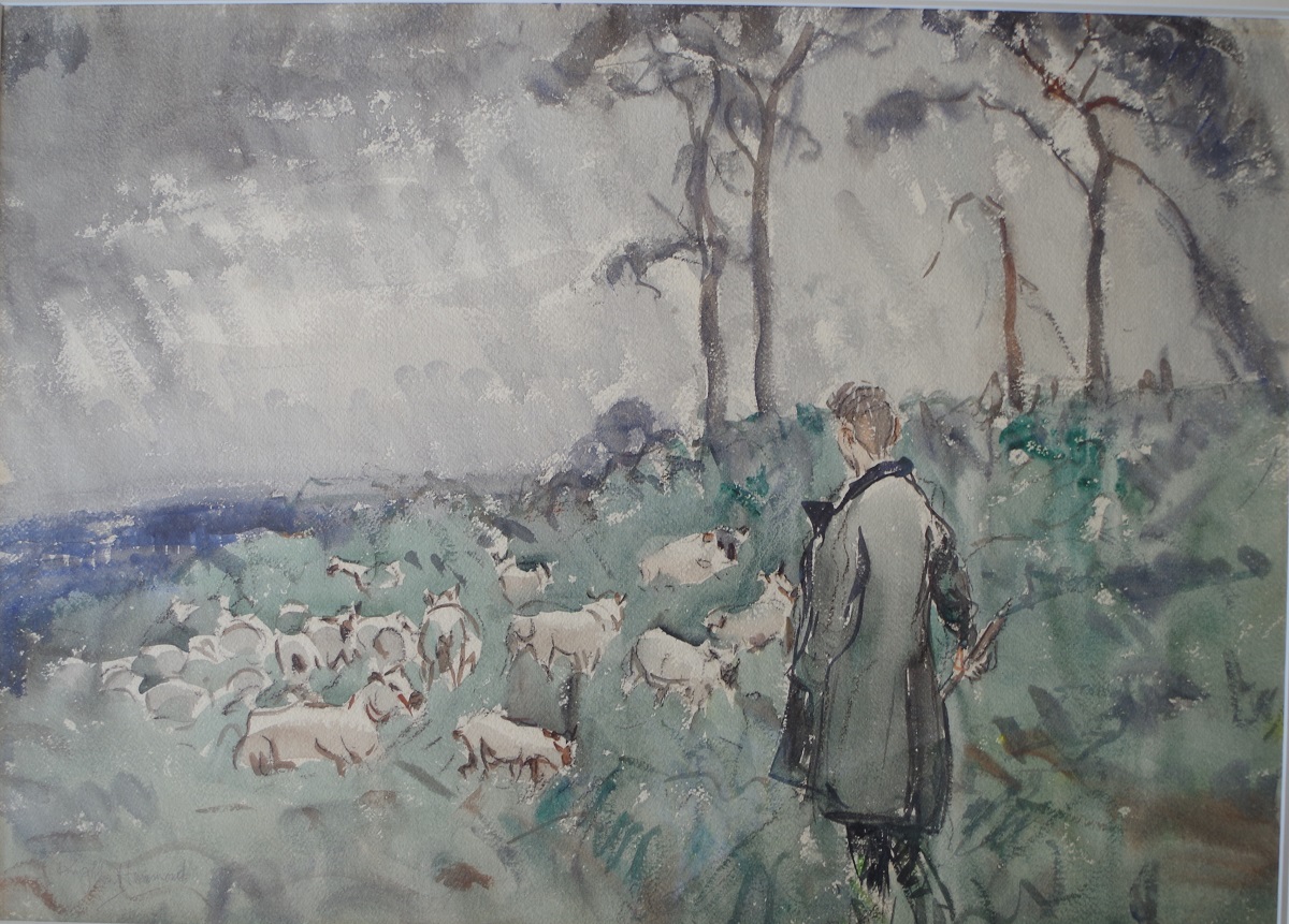 Shepherd and his flock