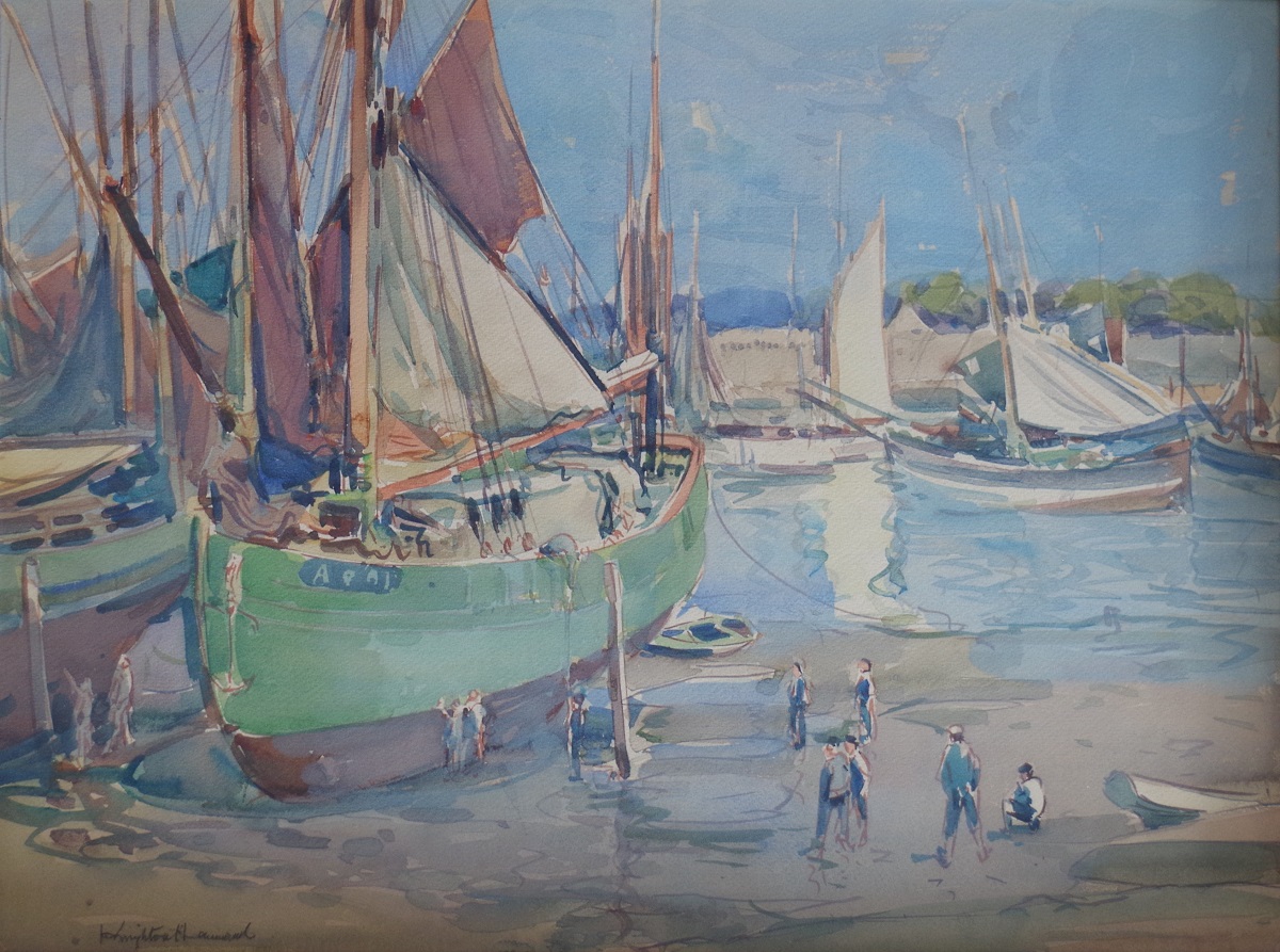 Sailing Boats in Harbour