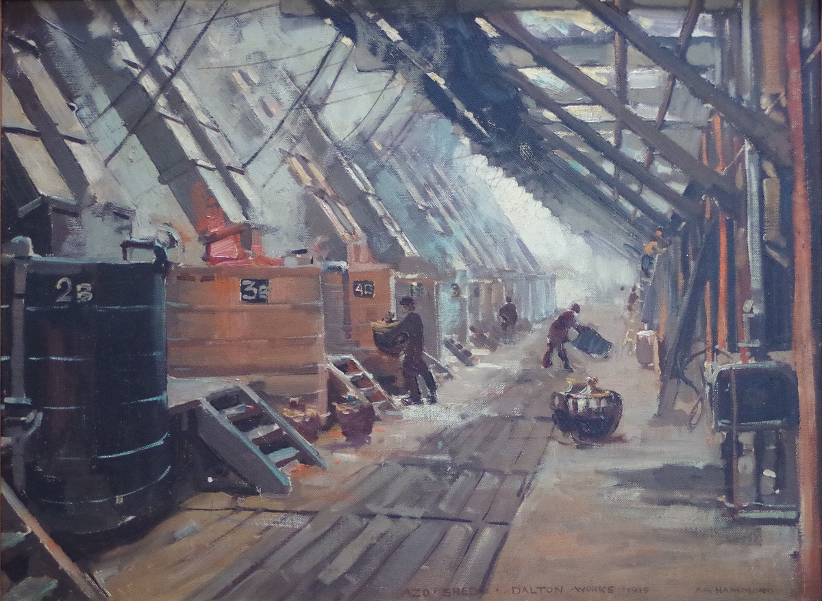 The Azo Shed, Dalton Works, Huddersfield, 1919