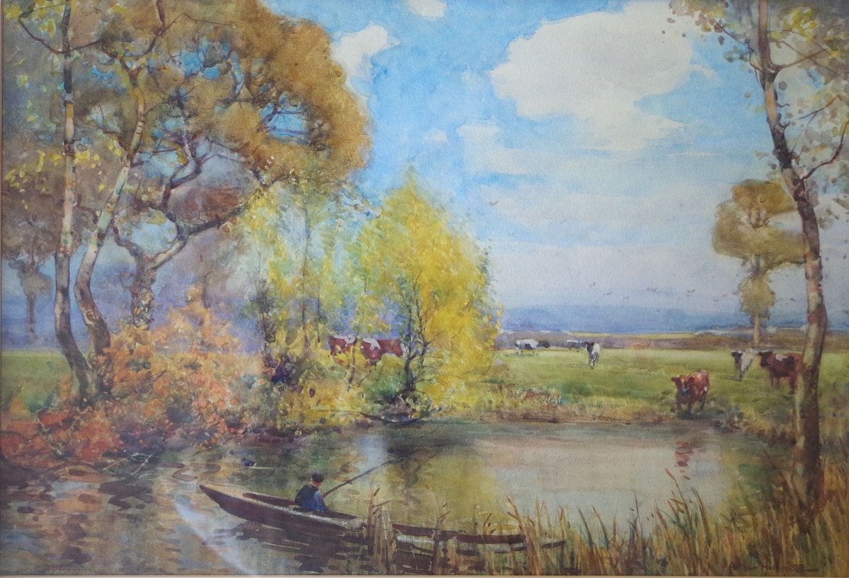 Fishing on the Pond