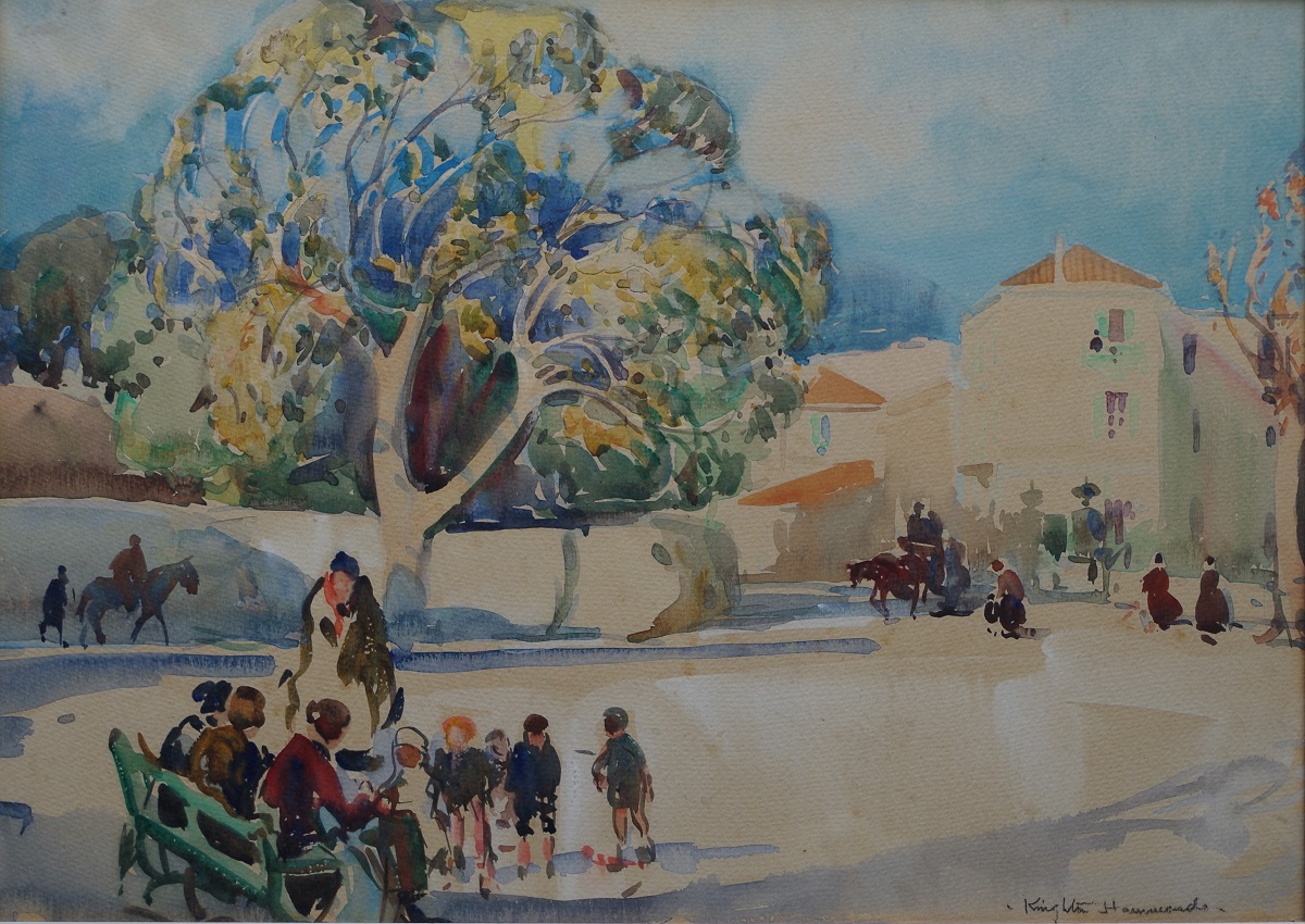 A Market Square, San Remo