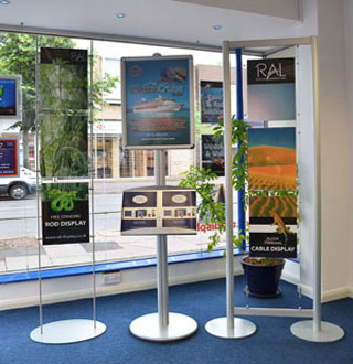 Examples of display stands