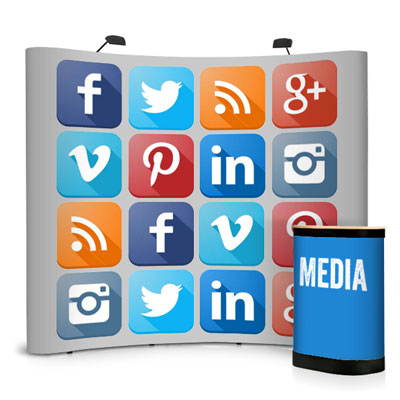 Social Media Exhibition Stands