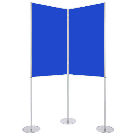 Double sided portrait A0 poster boards