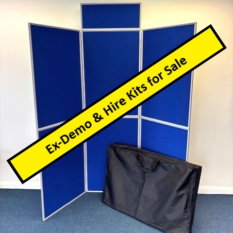 Clearance Ex-Demo 6 Panel 900 x 600mm Folding Kits - LIMITED STOCK