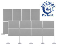 Pro-Link Panel & Pole Kit with 8x 1000 x 700mm Display Boards