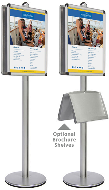 A1 sign stand perfect for retail environments