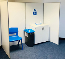 Privacy Cubicle & Vaccination Booth