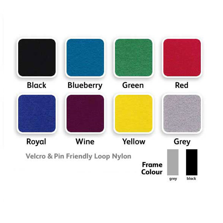 Colour choice for mobile display boards