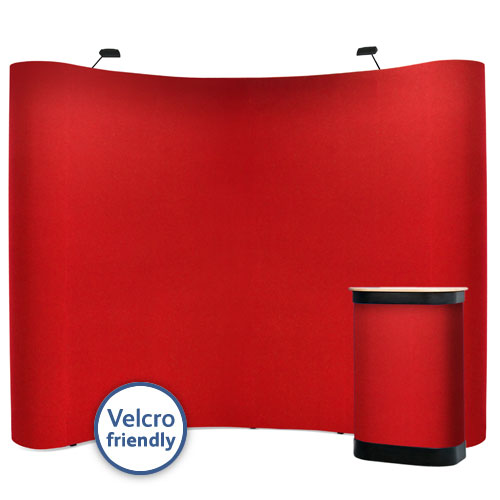 3x4 popup stands that accept Velcro posters