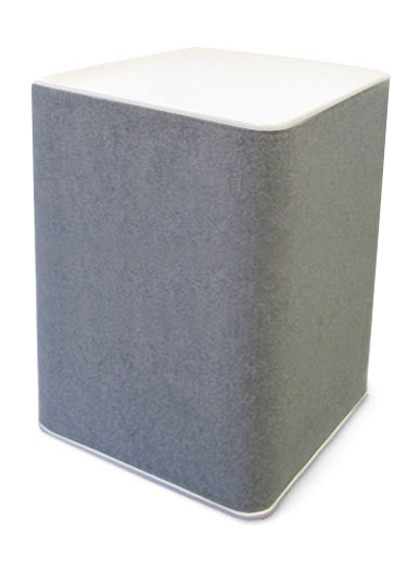 800mm high portable plinths ideal for trade show events.