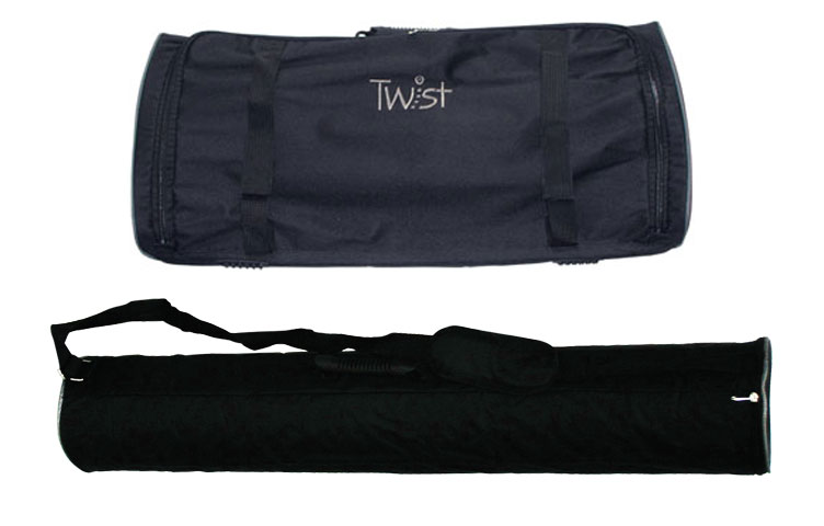 Twist carrying bags
