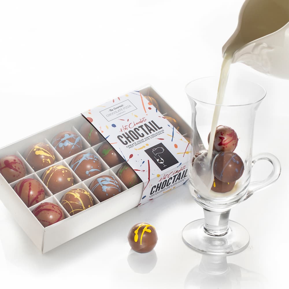 Choctails - mix and match to make your own unique hot chocolate flavour!