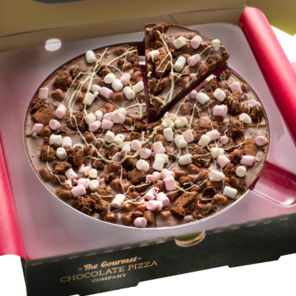 Rocky Road Chocolate Pizza | The Gourmet Chocolate Pizza Co