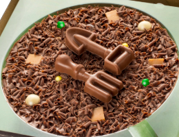Gardening Chocolate Pizza