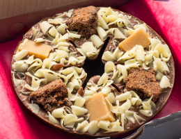 Five Mini Chocolate Pizzas