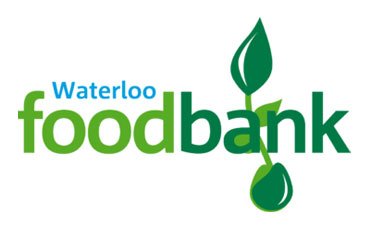 Donations to the Waterloo Food Bank at Christmas