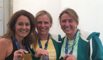 Monica Completes the "Simplyhealth Great South Run"