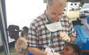 Dr Farr of Castelnau Dentist - Charity Work in Ghana