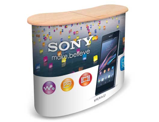 Opal exhibition counter Portable Exhibition Counter