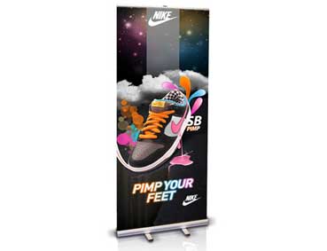 VX3085 Popup Banner Stand Pop-up banner