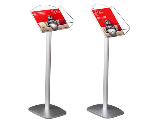 A4 Freestanding Brochure Stands