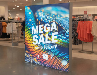 Portable Freestanding LED Lightbox 2x2m