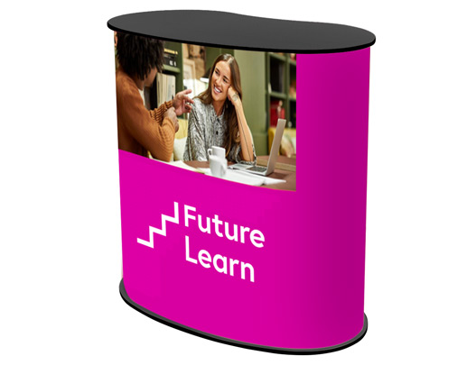 Promo Curved Portable Counter