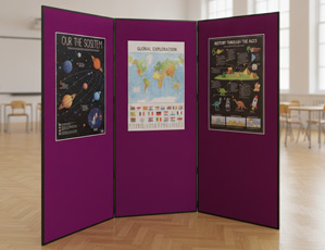 Large Display Boards 1810 (h) x 923mm (w)