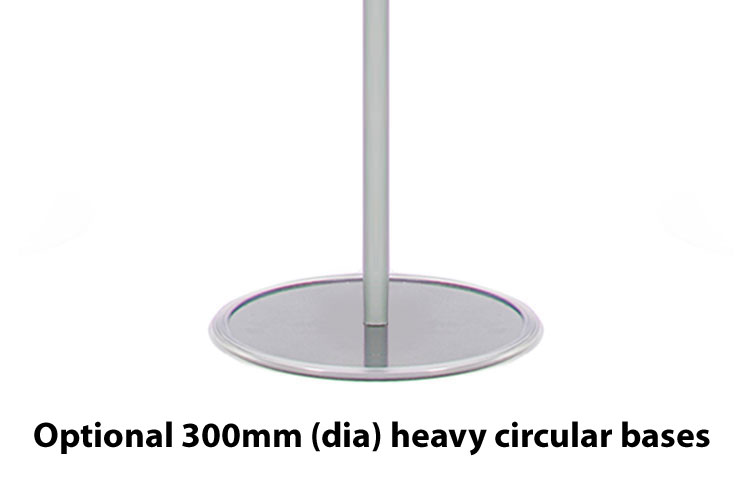 300mm (dia) Circular Metal Support Base