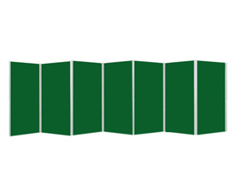 7 Extra Large 2.15m x 1m Modular Display Boards