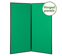 Jumbo 2 Panel FOLDING Display Boards 1810mm high x 923mm wide