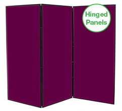 Jumbo 3 Panel FOLDING Display Boards 1810mm high x 923mm wide