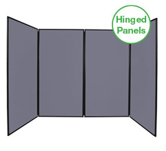Jumbo 4 Panel FOLDING Display Boards 1810mm high x 923mm wide
