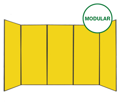 Jumbo 5 Panel MODULAR Display Boards 1810mm high x 923mm wide