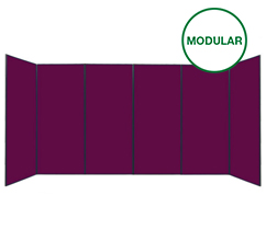 Jumbo 6 Panel MODULAR Display Boards 1810mm high x 923mm wide