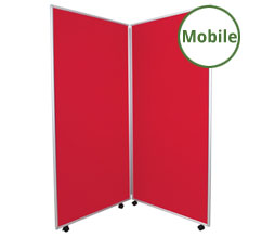 Mobile Display Boards - 2 Panels 1810mm high x 923mm wide